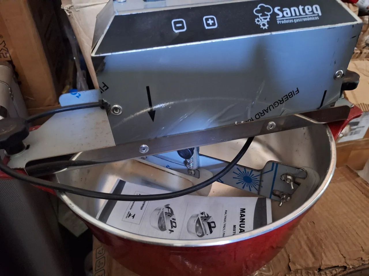 Panela misturadora elétrica de doces e salgados Santeq