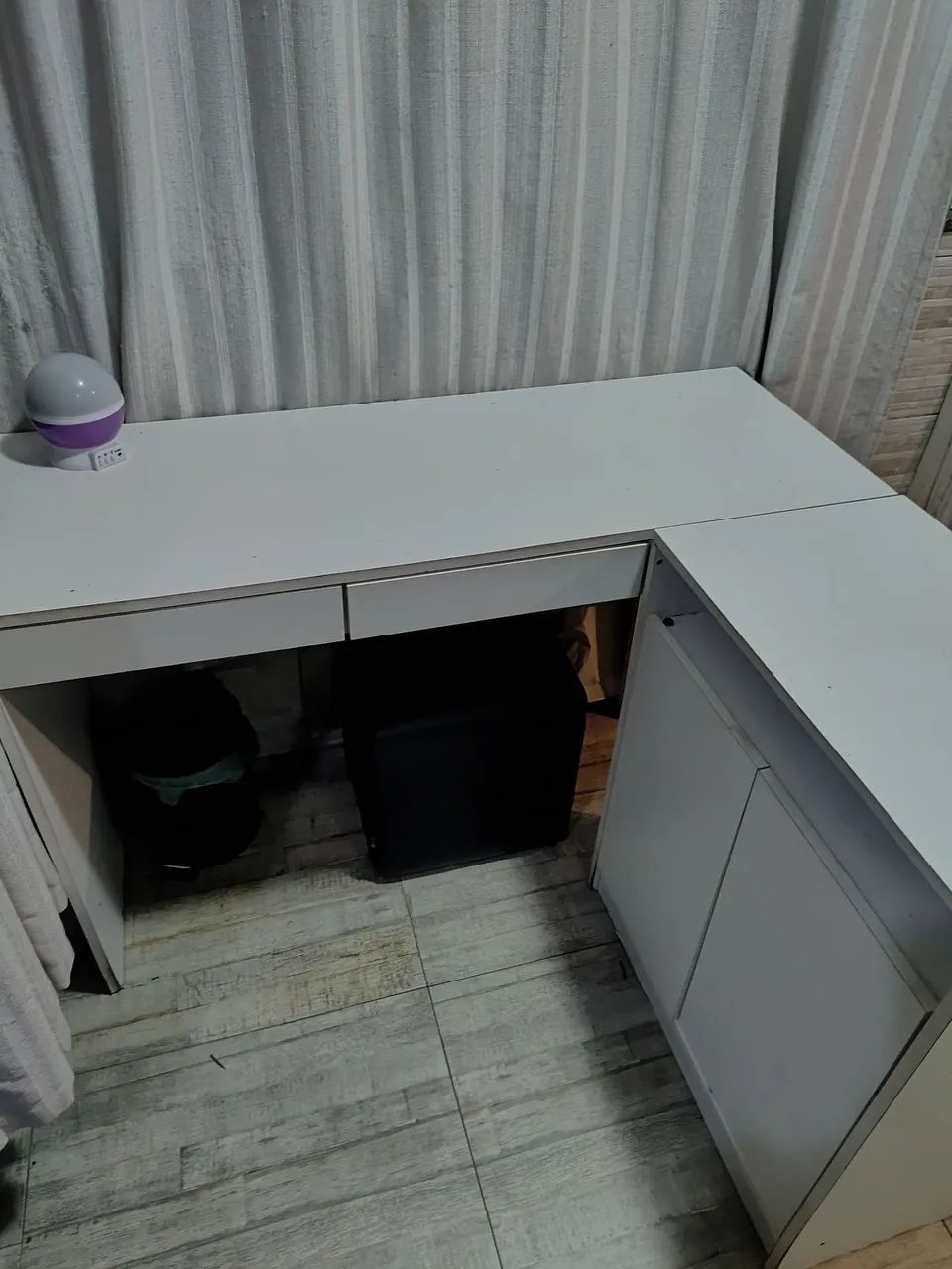 Mesa de Escritório,  Escrivaninha Branca  - Foto 3