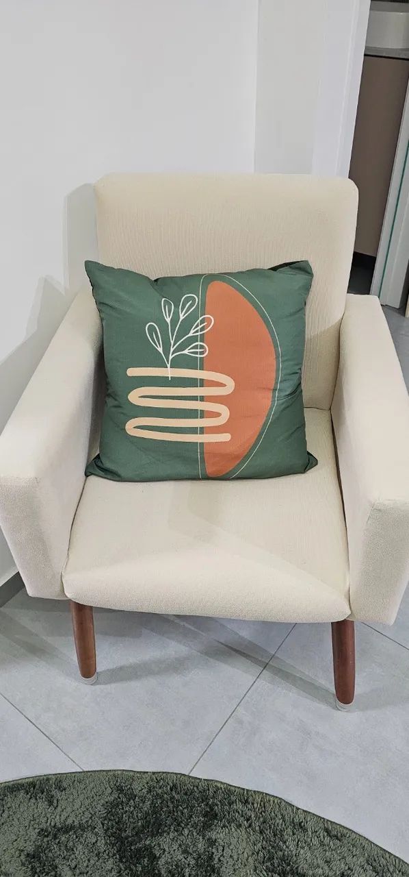 Kit sofá namoradeira + 2 poltronas - Foto 3