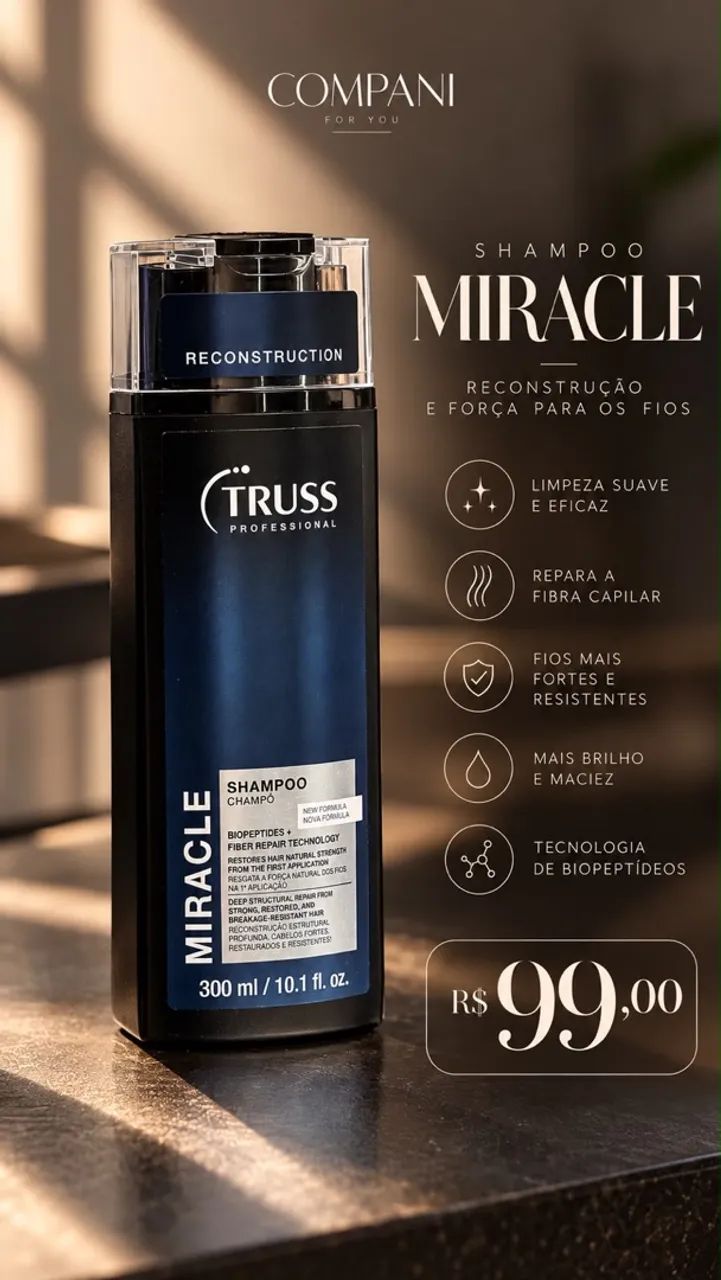 Shampoo Miracle Truss 