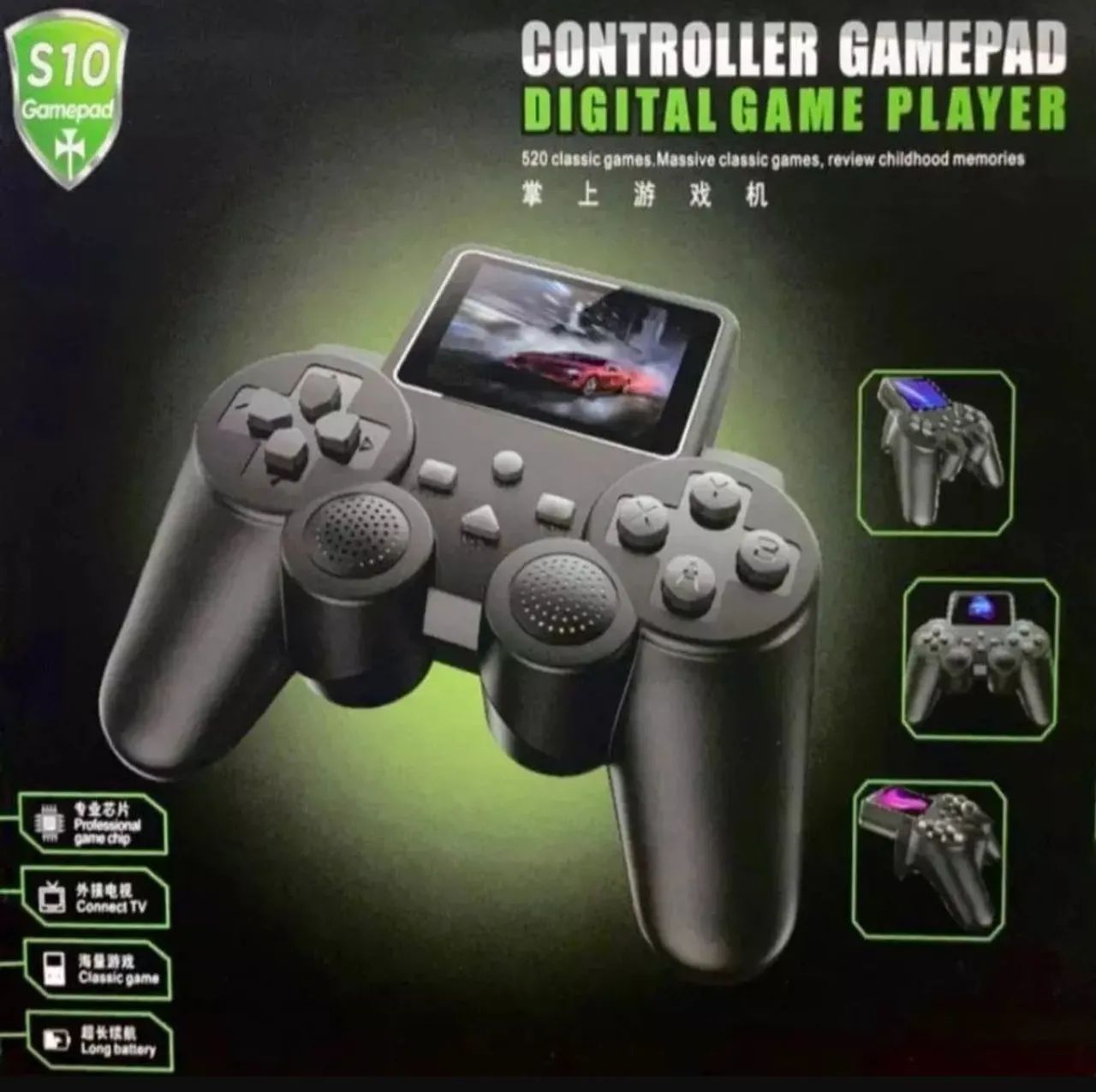 ?Controle de jogo S10, usado, funcional