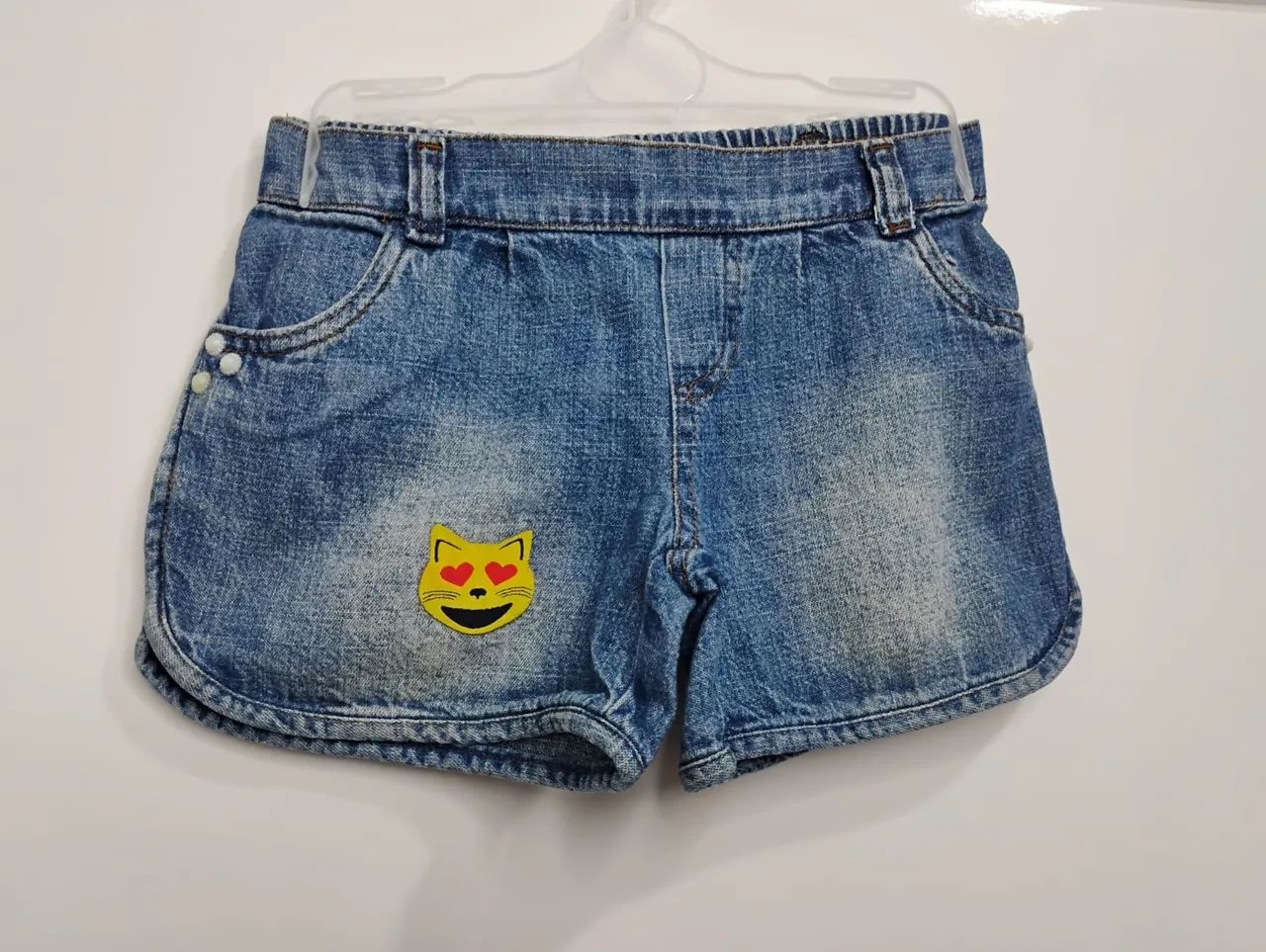 Short jeans infantil 