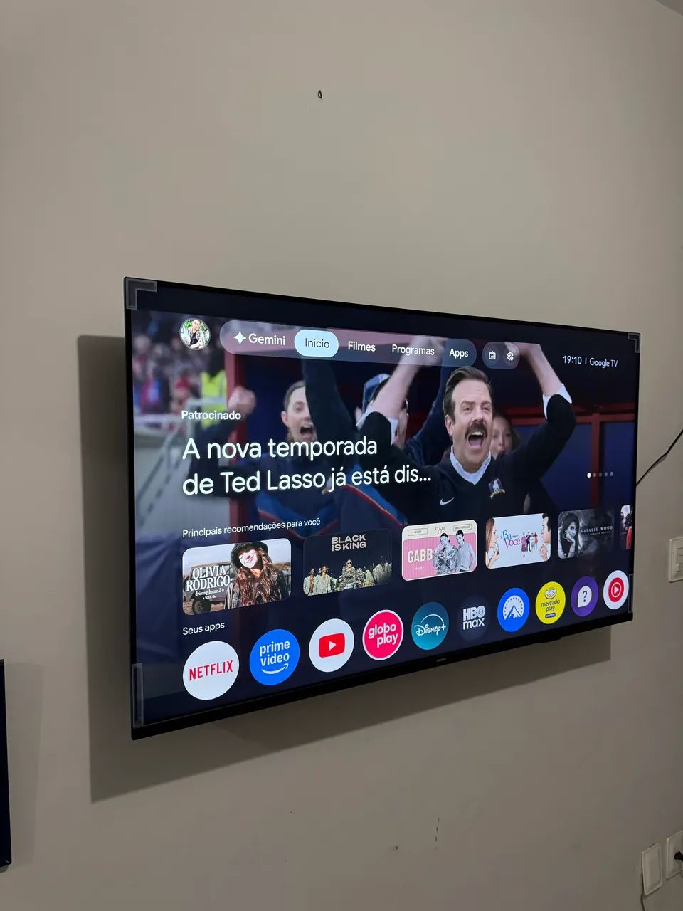 Smart Tv Google Phillips 55 Polegadas 4K - Foto 2