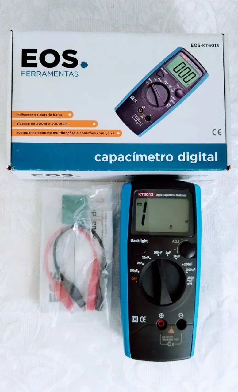 Capacímetro Digital EOS