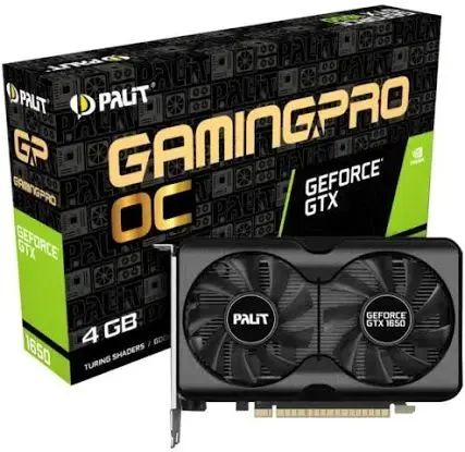 GTX 1650 4GB GDDR6