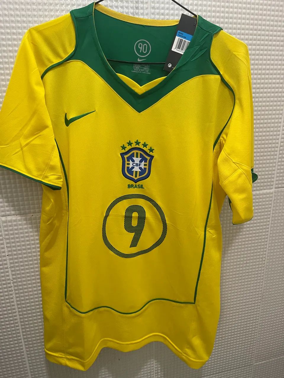 CAMISA BRASIL RELÍQUIA TOTAL 90  - Foto 2