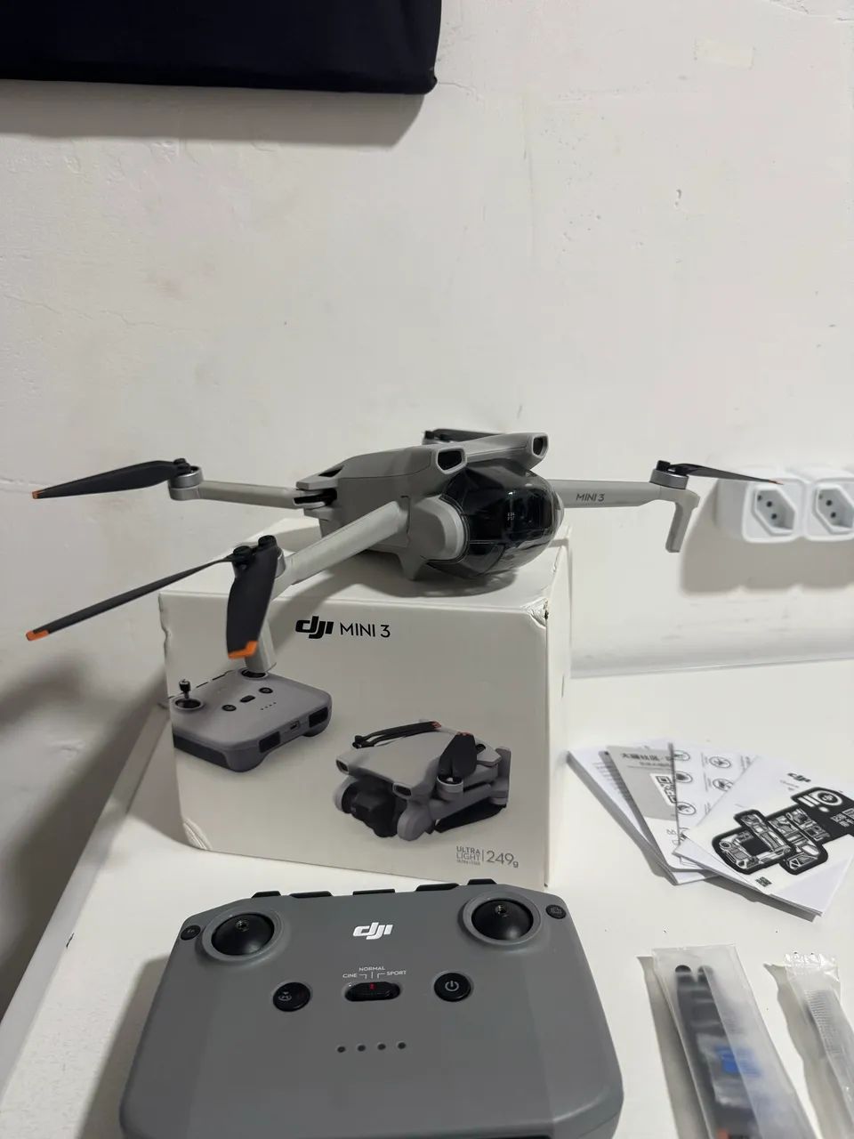 Drone DJI Mini 3 Semi Novo Único dono  - Foto 4