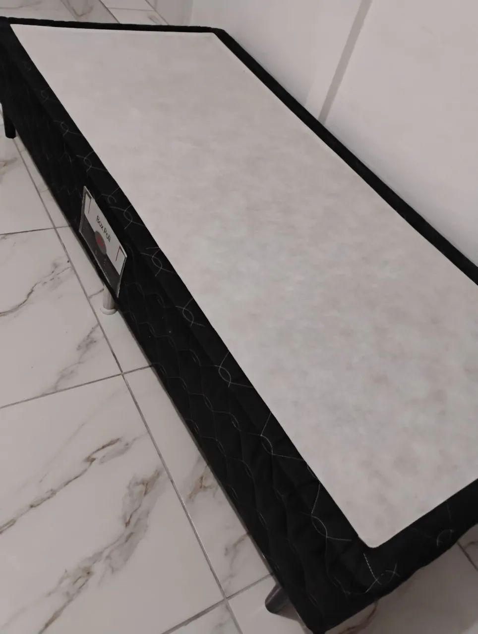 Cama Box de Solteiro - R$ 100,00 - Foto 4