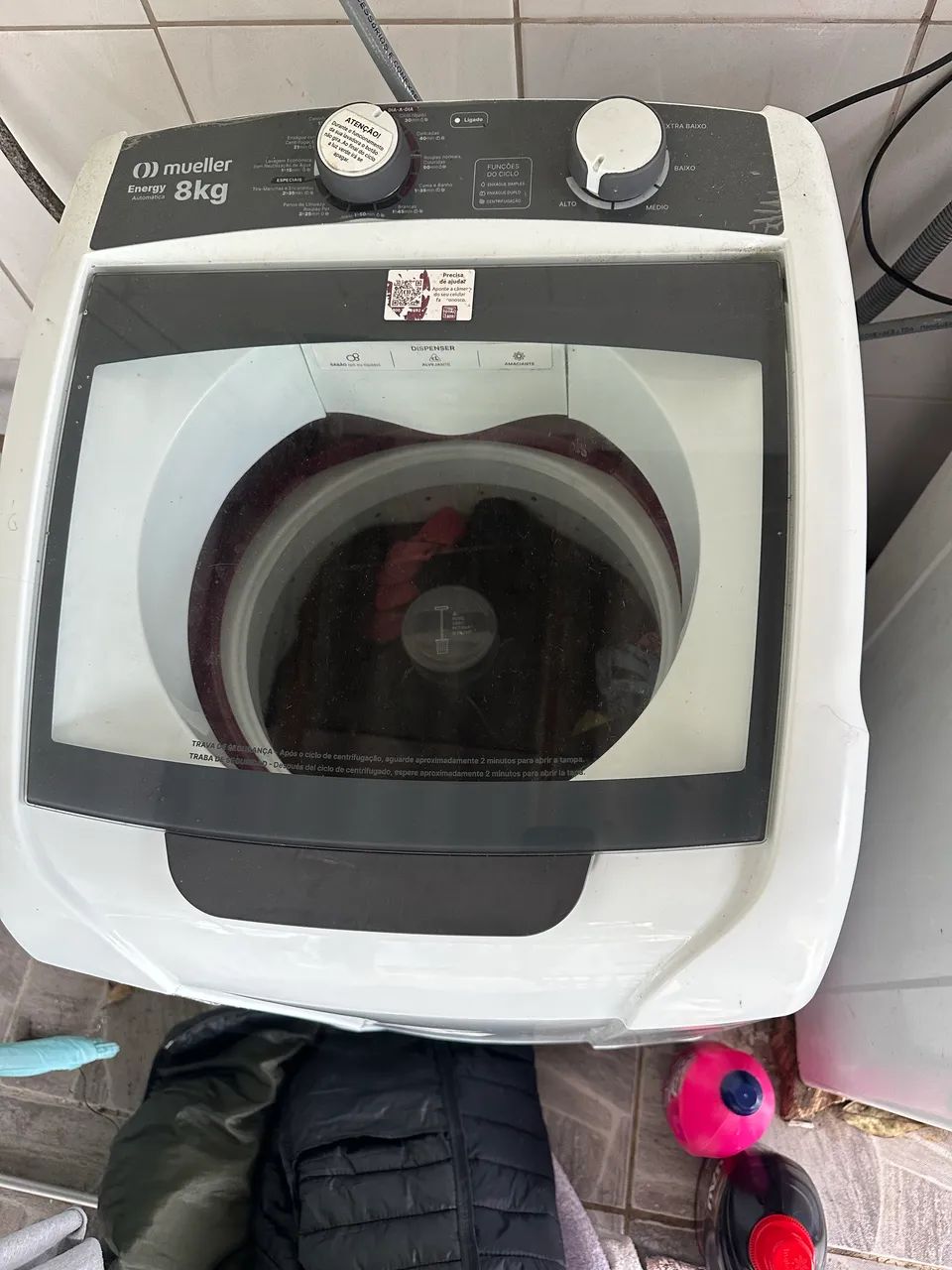Máquina de lavar mueller energy 8kg