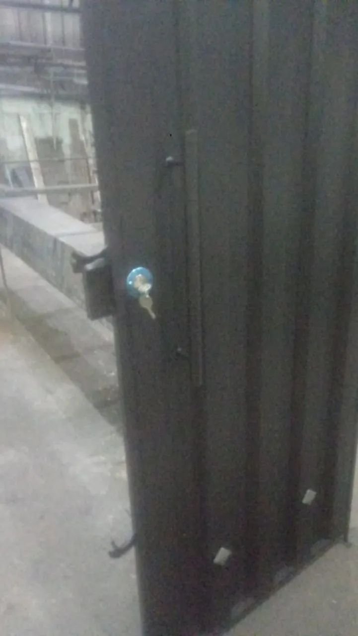 Portao novo com cravos forte