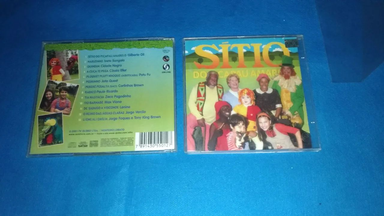 CD do Sitio do Pica Pau Amarelo, original, bom estado.