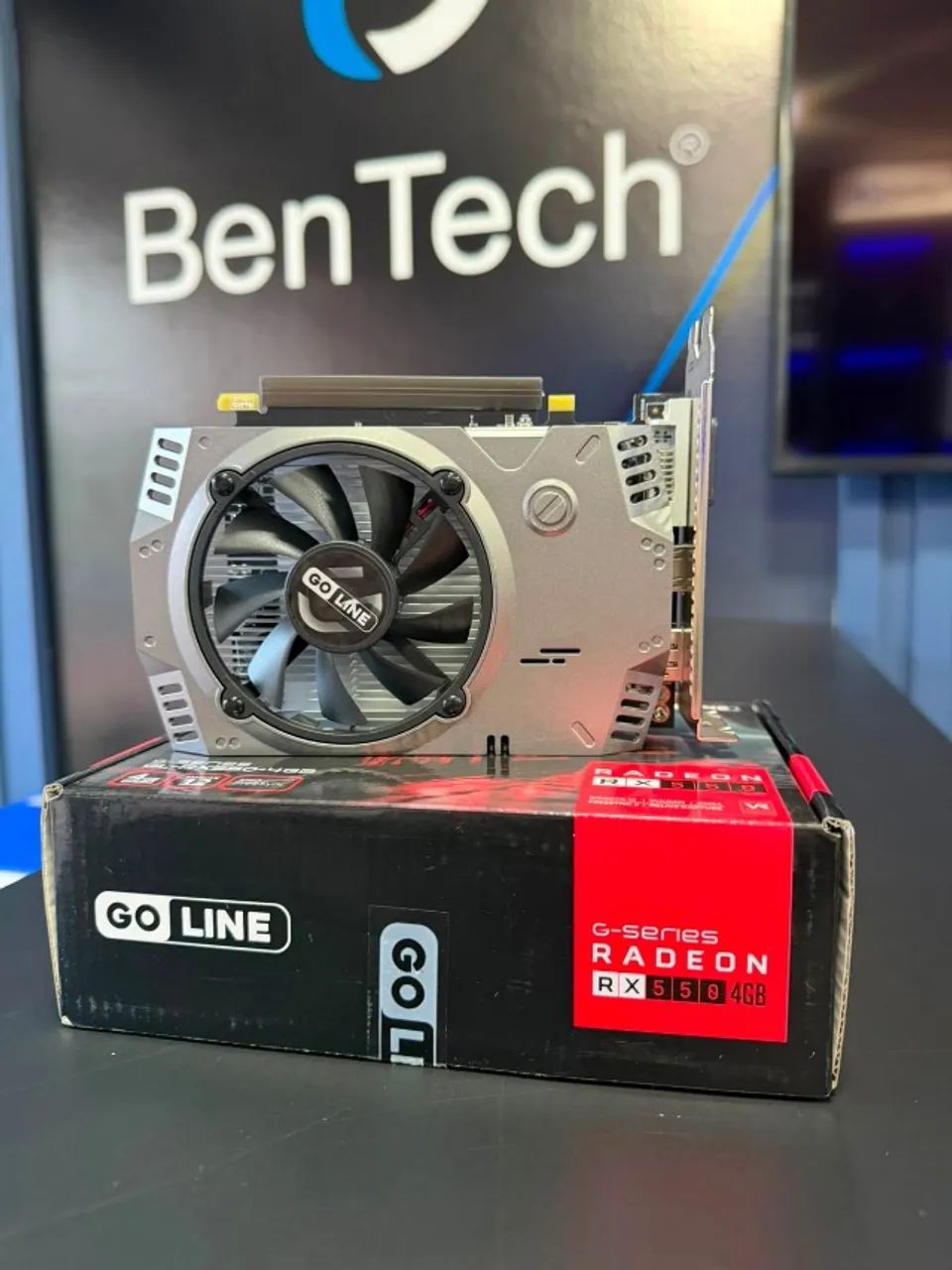 Placa de Video RX 550 4gb NOVA - Foto 3