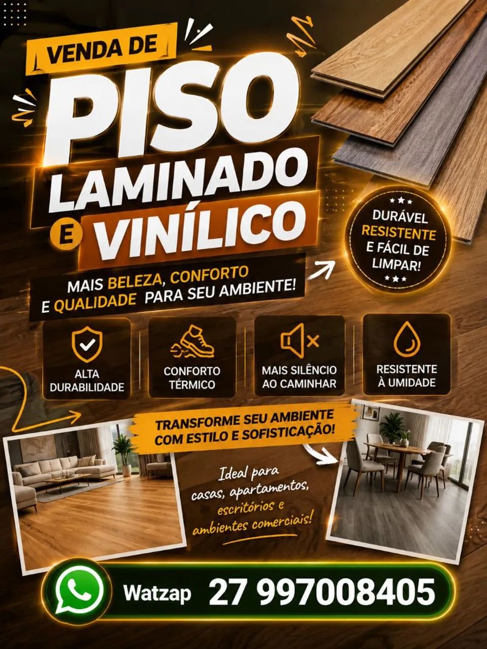 Piso vinílico 