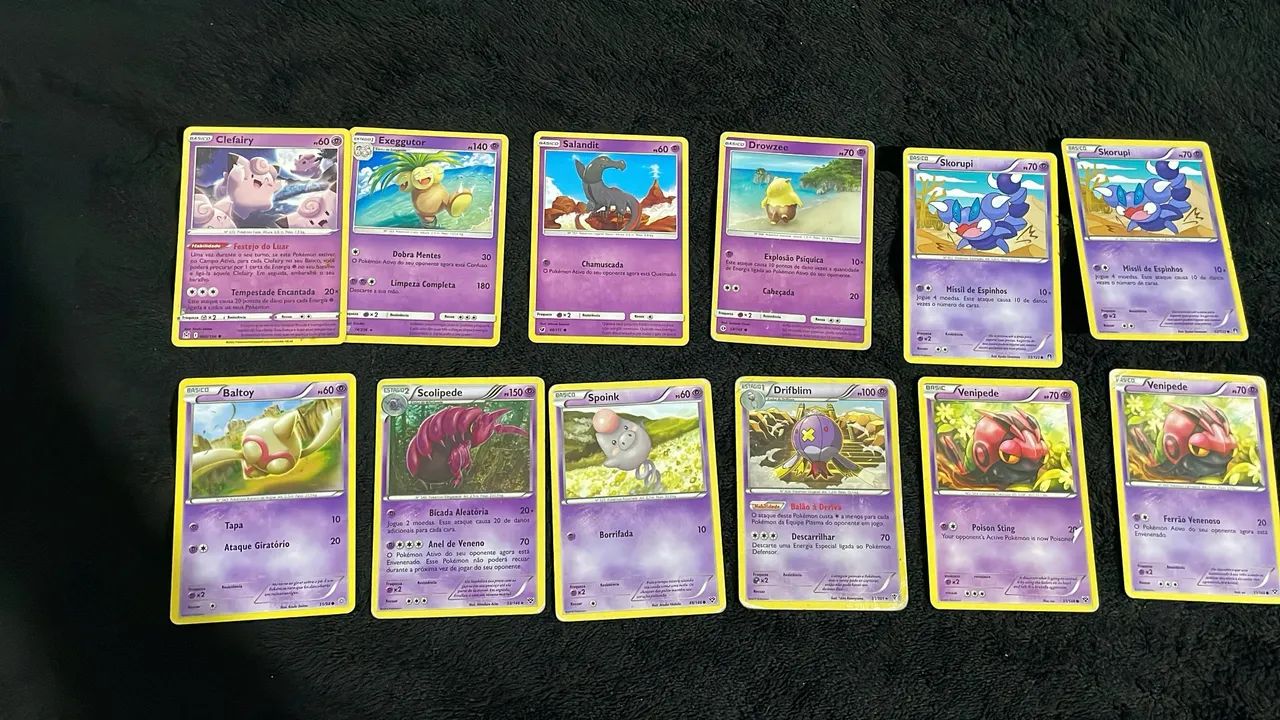 Cartas Pokémon de Borda Amarela  - Foto 3