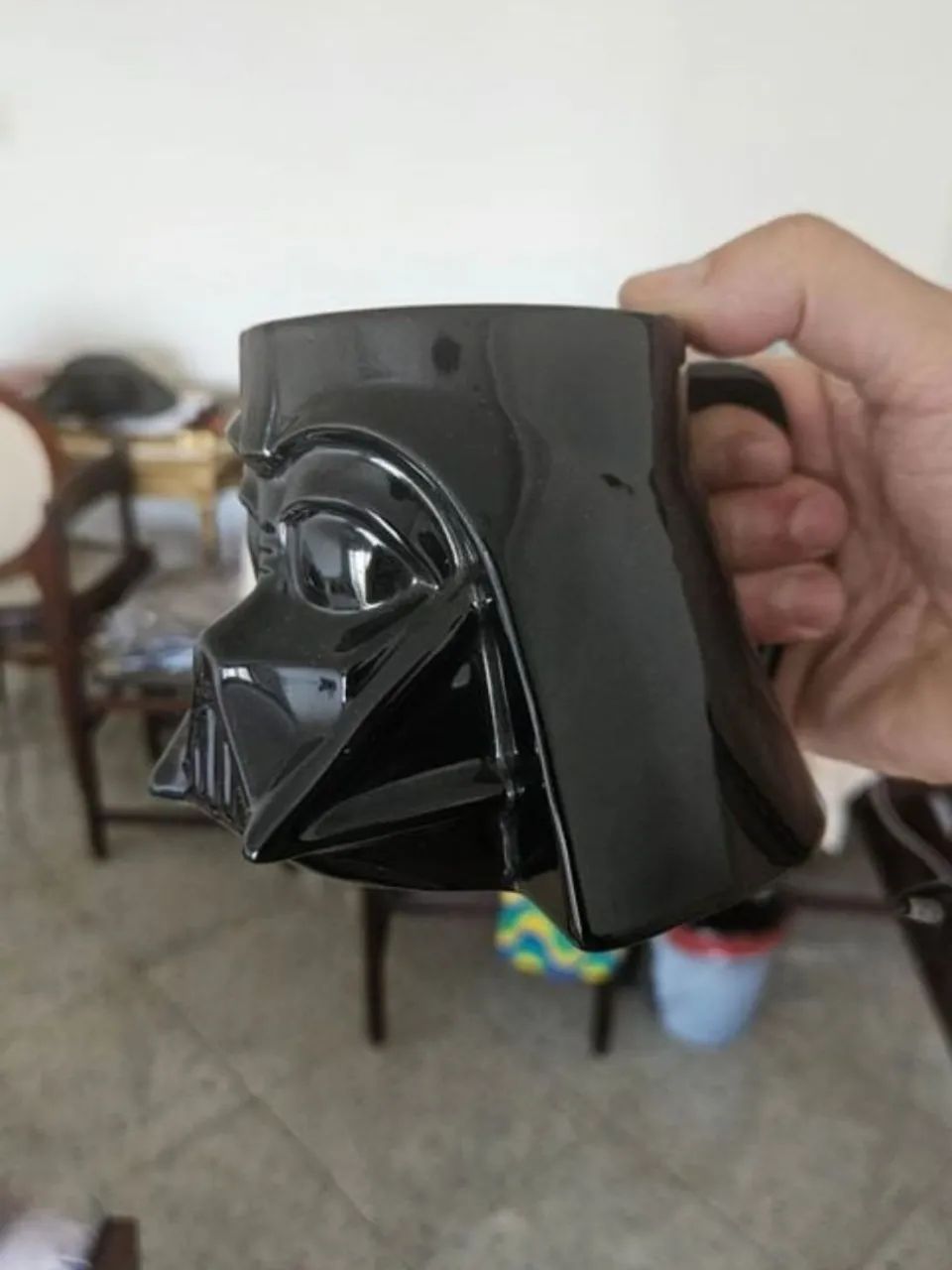 Caneca Darth Vader preta - Foto 3