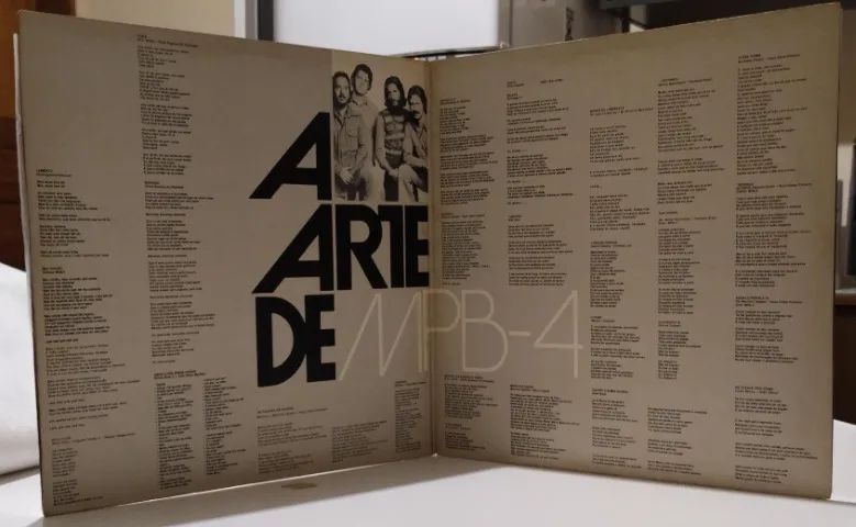 DISCO VINIL LP MPB4 (Duplo) - A ARTE DE - Foto 3