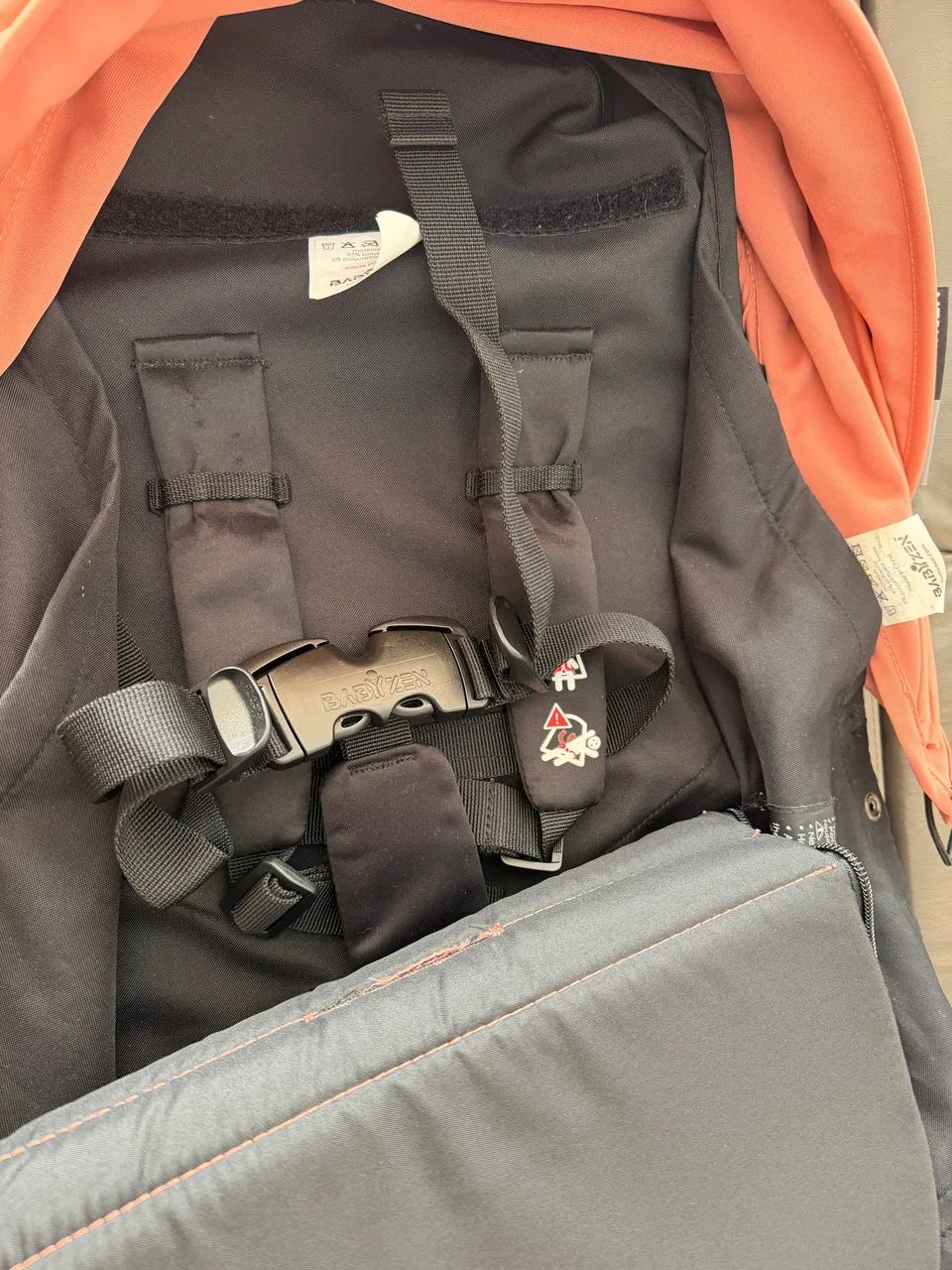 Moisés newborn pack 0+ babyzen salmão - Foto 4