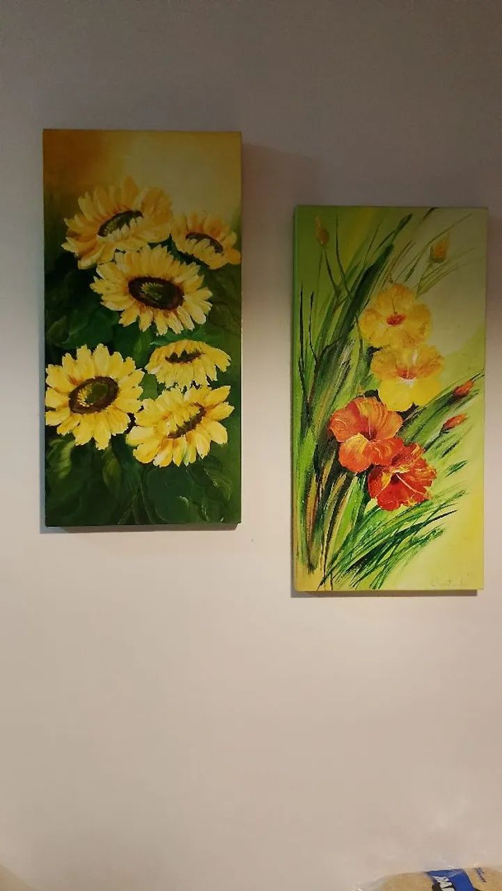 Telas pintadas a mão (Quadros)  - Foto 3