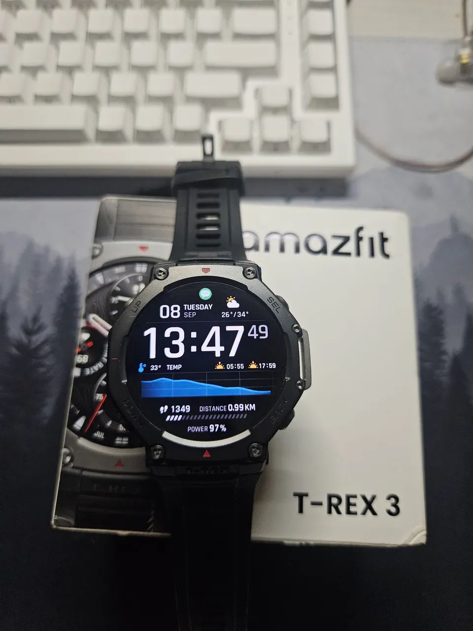 Amazfit T-Rex 3 Zerado