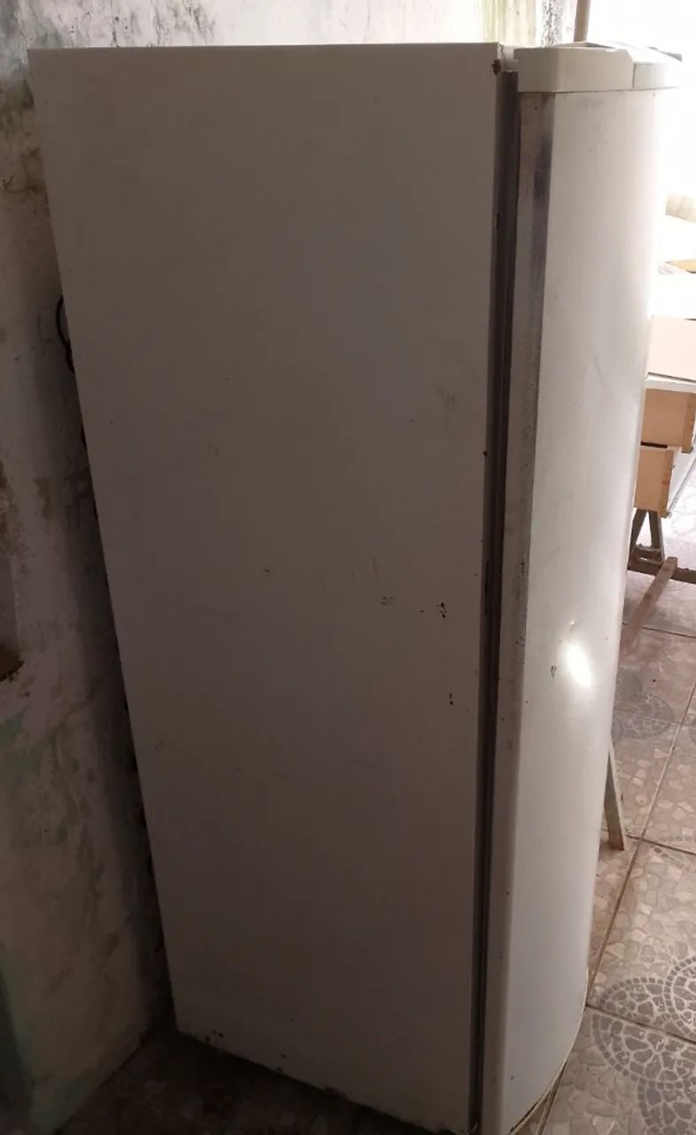 Geladeira,  e cama berço 
