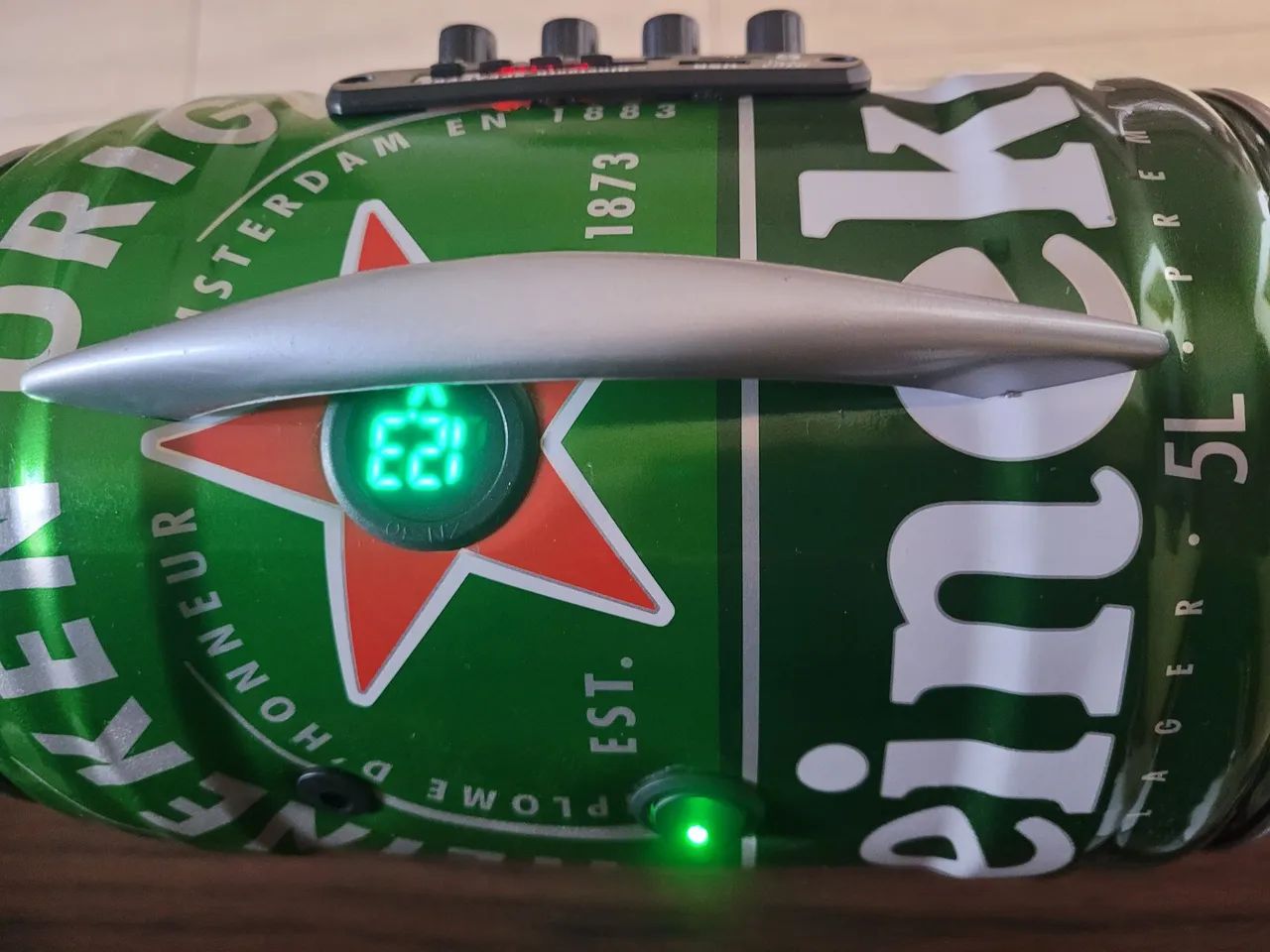 Caixa de som Barril Heineken - Foto 5