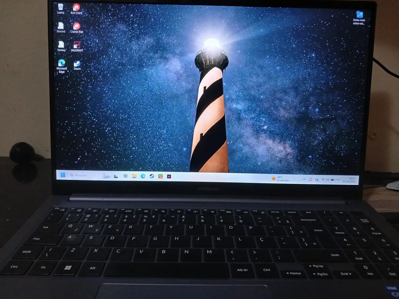 Notbook Galaxy book 4, i5 Semi novo  - Foto 3