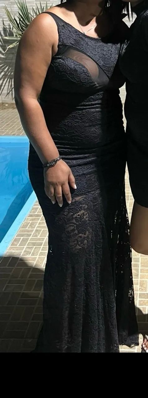 Vestido longo preto - Foto 2