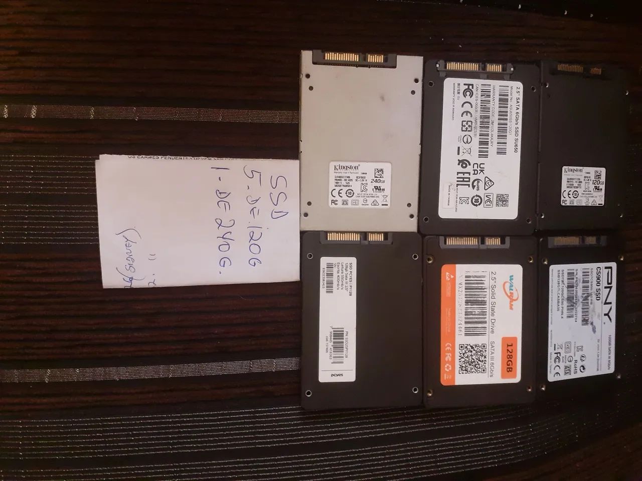 Ssds 240g e 128g  em perfeito estado  - Foto 3