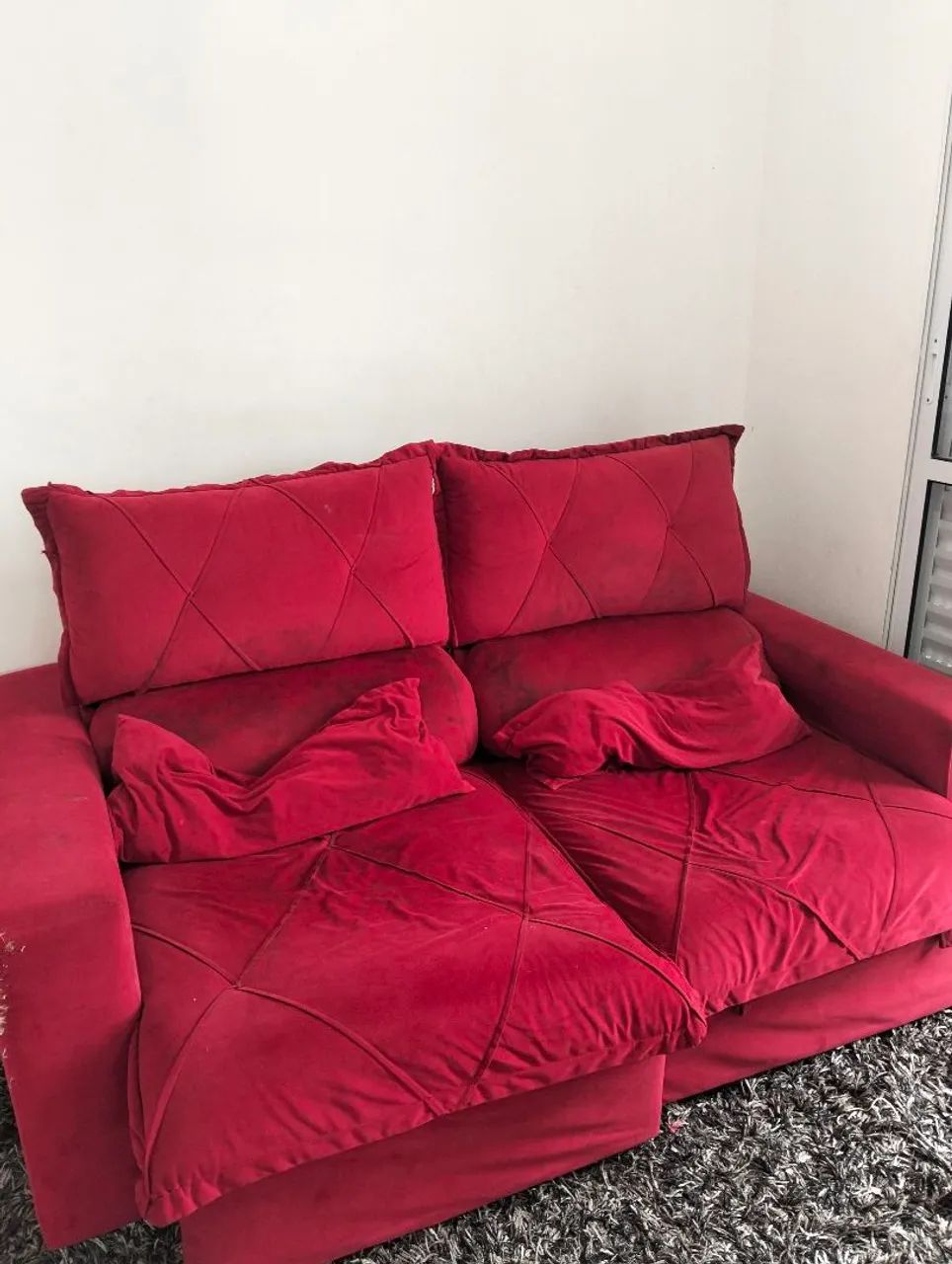 Sofá retrátil e reclinável (aceito proposta) - Foto 3