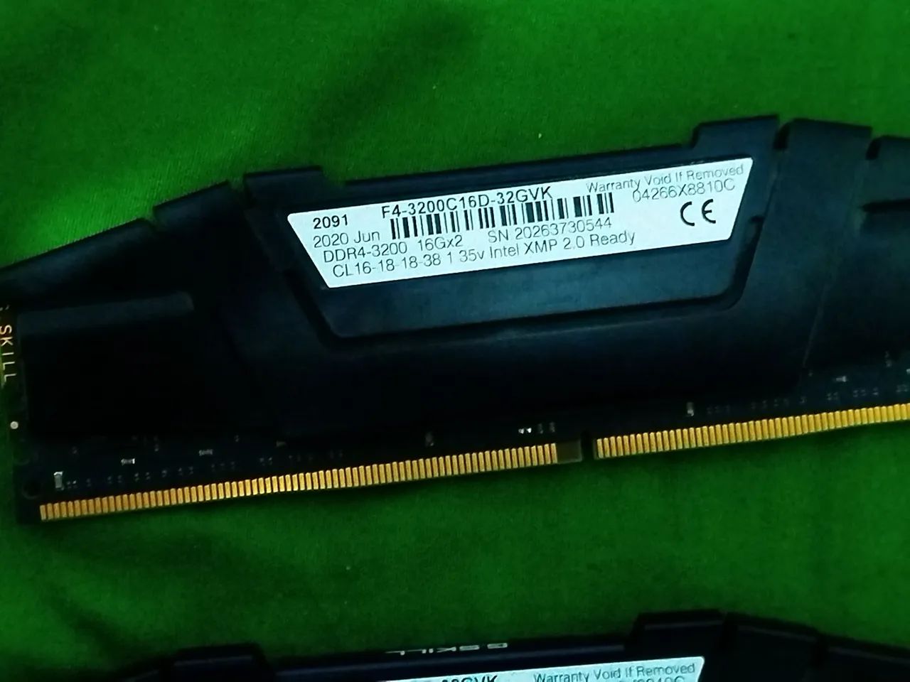 Memória ram DDR4 32gigas 16x2 - Foto 4