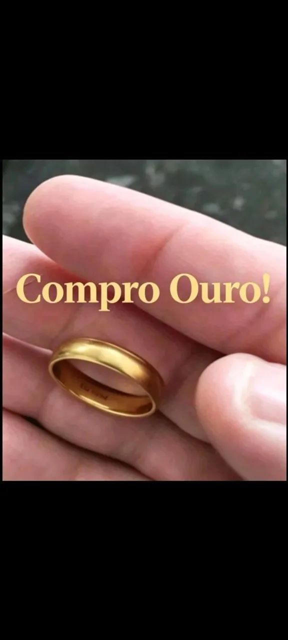 Alianças de ouro, anéis, brincos, pulseiras