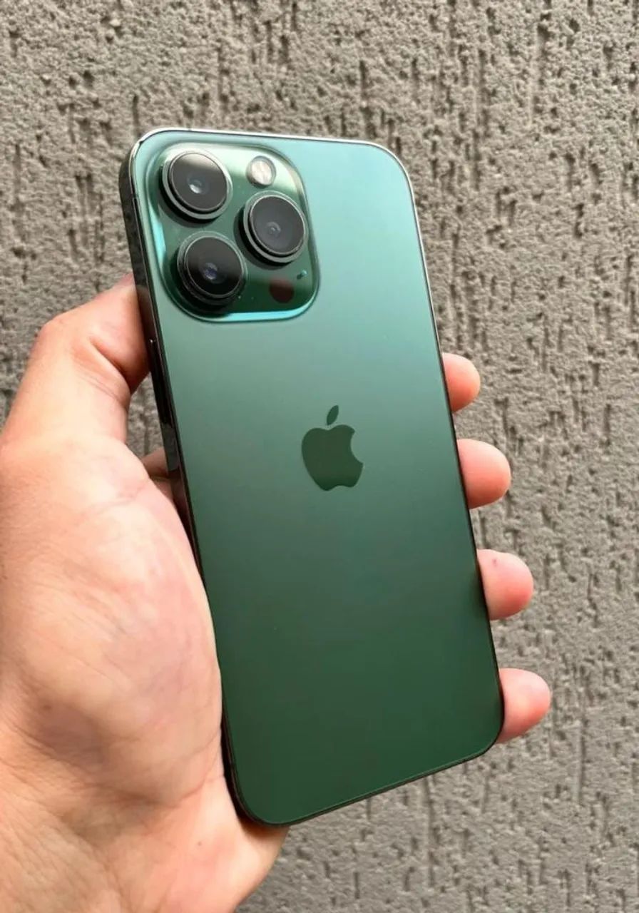 CARCAÇA IPHONE 13 PRO VERDE ALPINO COMPLETA 