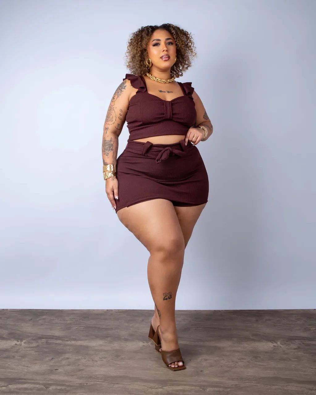 CONJUNTO PLUS SIZE -Valéria 46 ao 54 - Foto 2