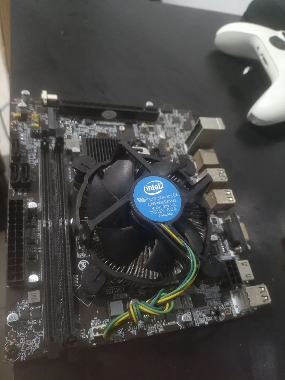 Placa mãe H-310m processador i3 8° geração