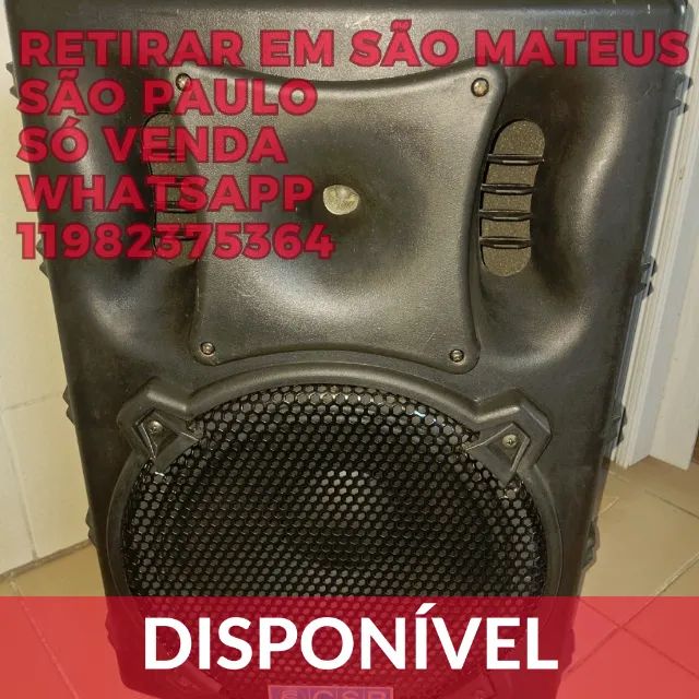 Caixa de som ativa 12" 200W CSR3000A