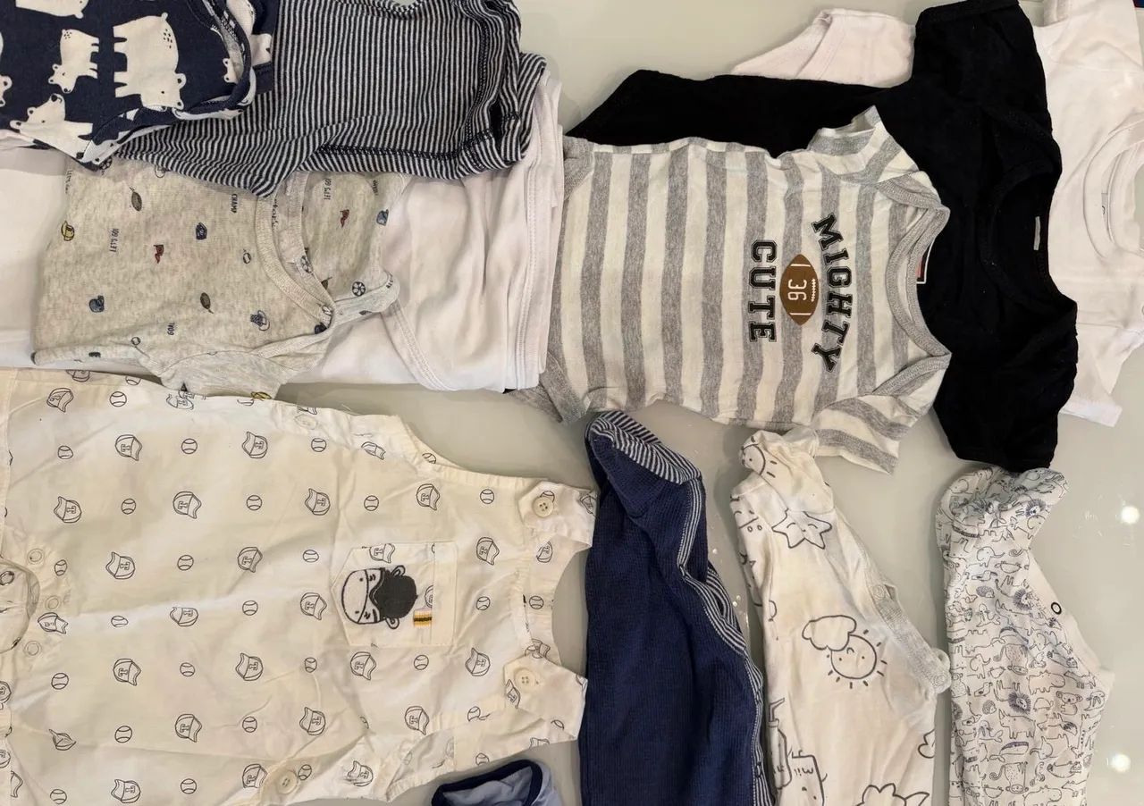 Kit roupa baby menino - Foto 4
