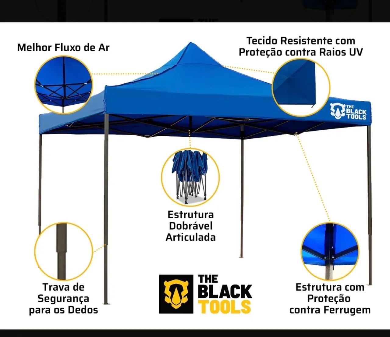 Tenda 3x3 the black tools