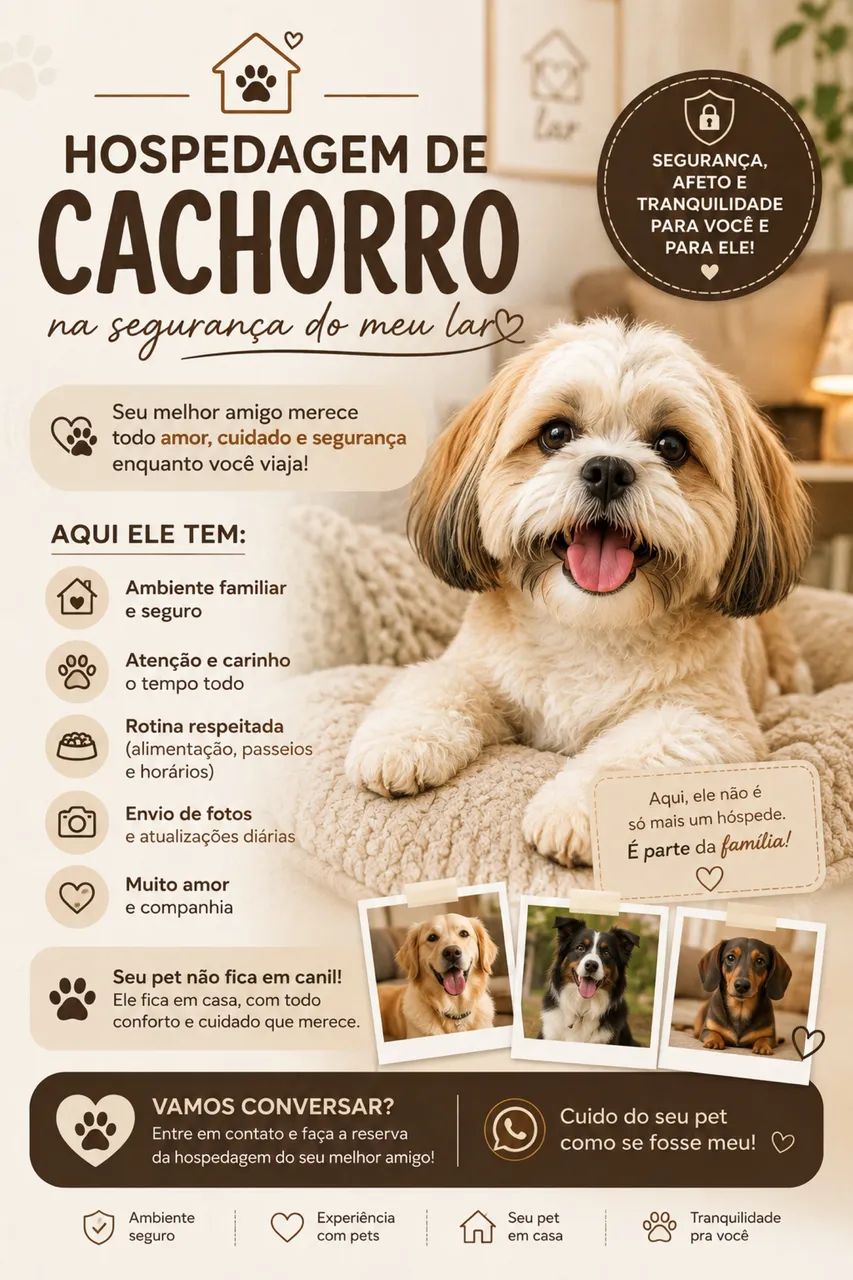Hospedagem para o seu pet