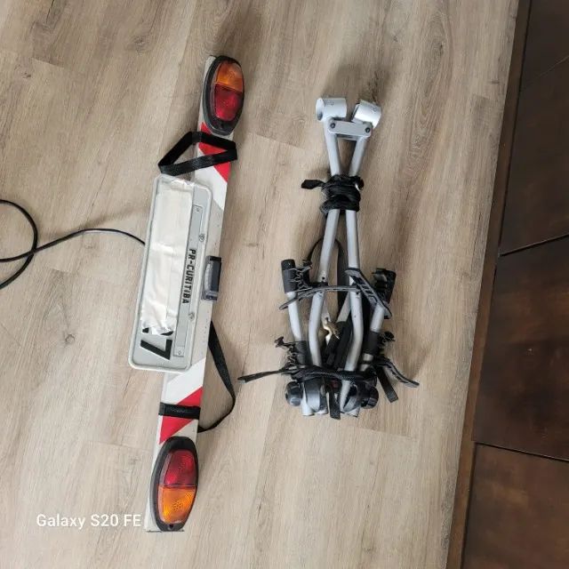Transbike Thule com régua sinalizadora - Foto 4