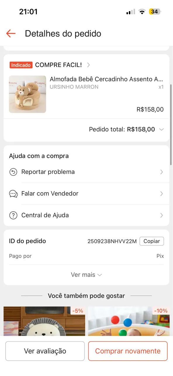 Acento sofá bebê  - Foto 4