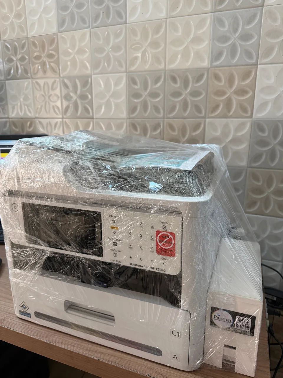 Impressora Epson WORKFORCE WF C5890 - NOVA NA CAIXA COM BULK  - Foto 3