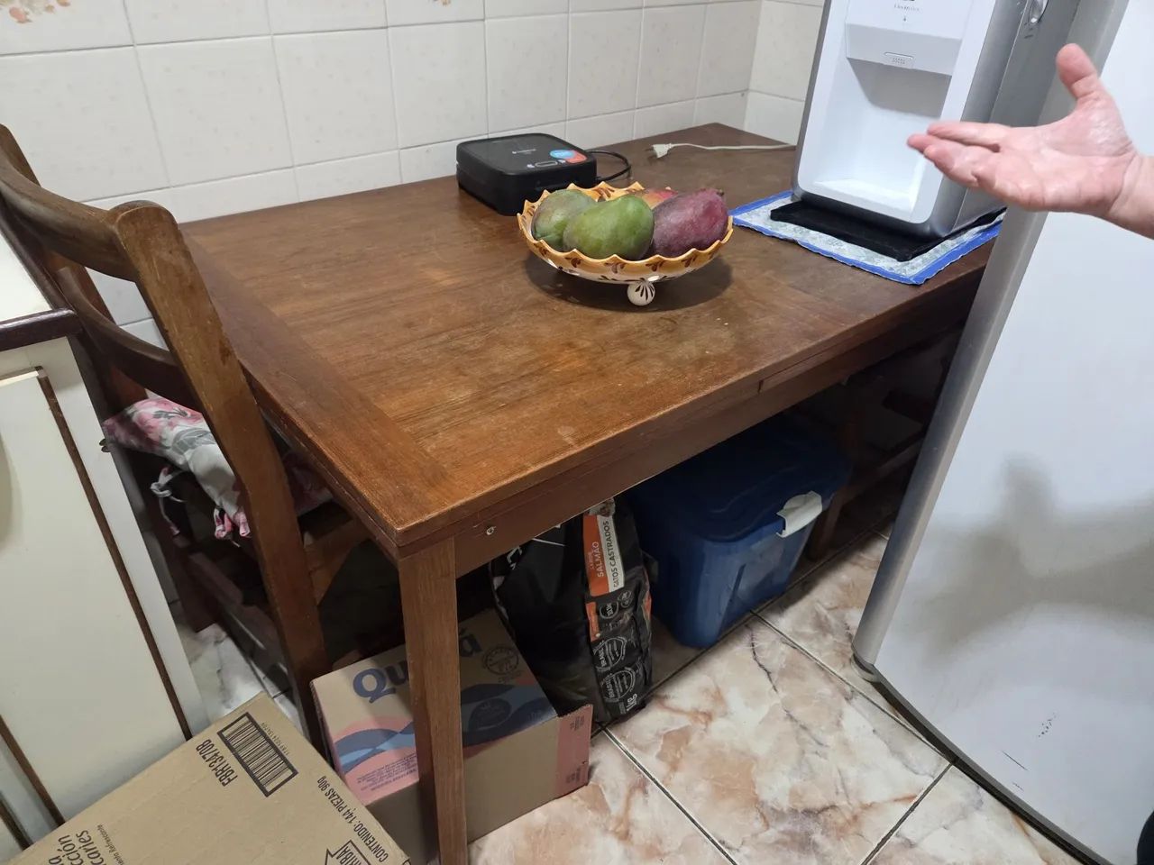 Mesa sem.cadeiras 