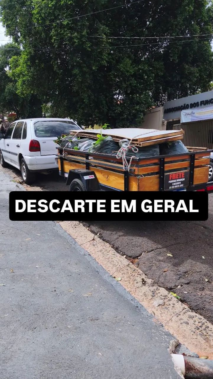 Faço descarte de móveis deteriorado em geral 