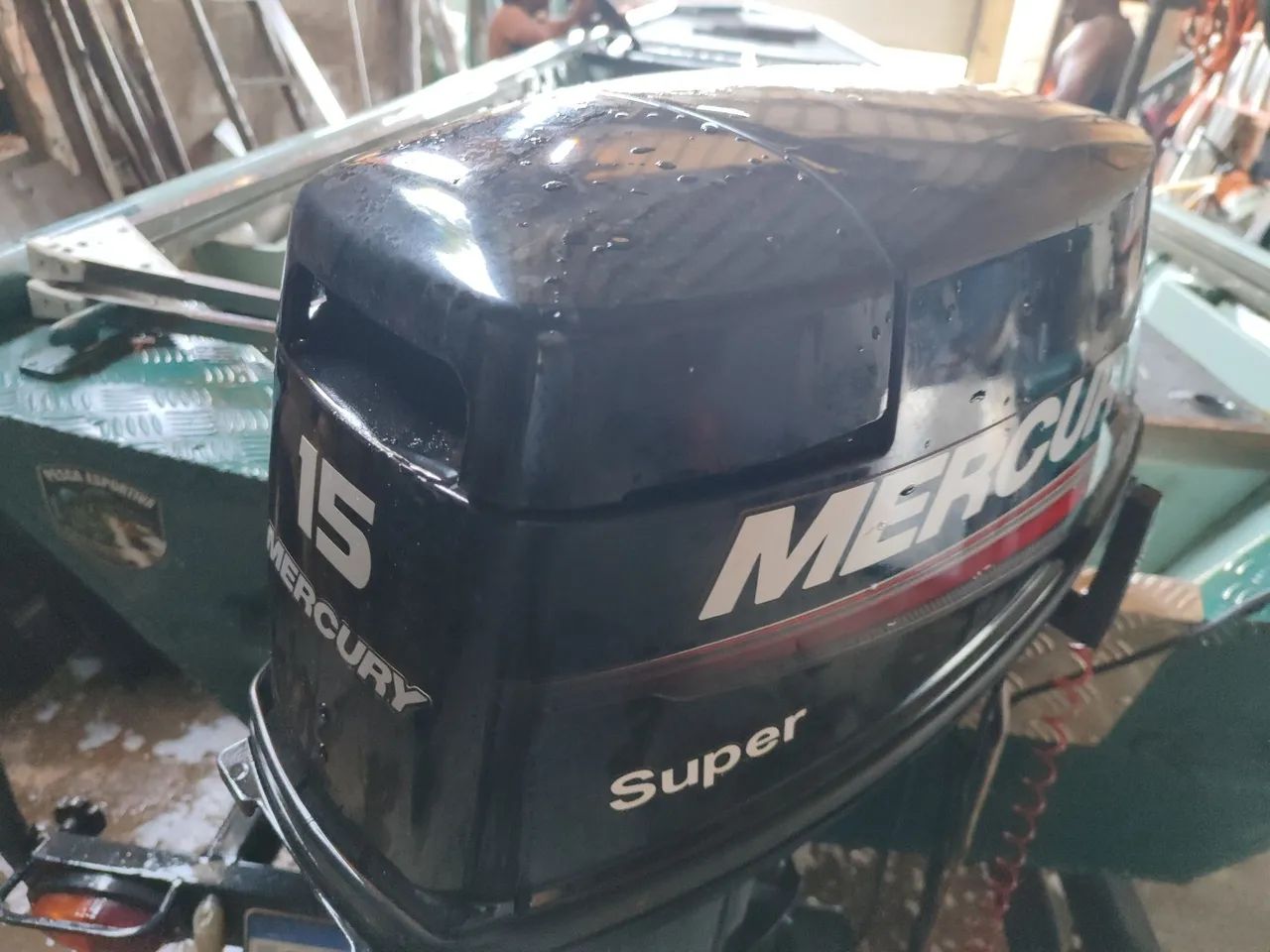 Motor Mercury super 15hp