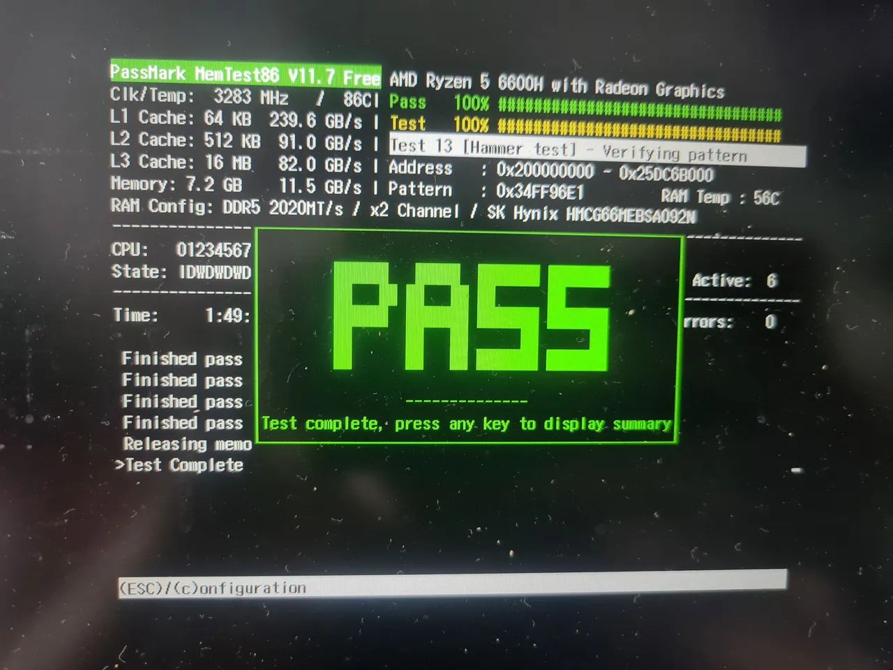 Memória 8GB DDR5 4800mhz de Notebook Keepdata/SK Hynix, funcionando 100% - Foto 3