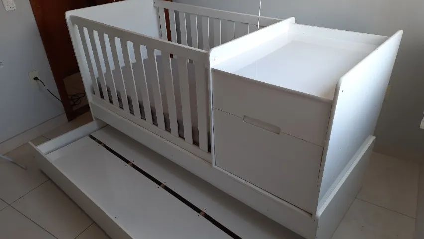 Berço Cama + Colchão