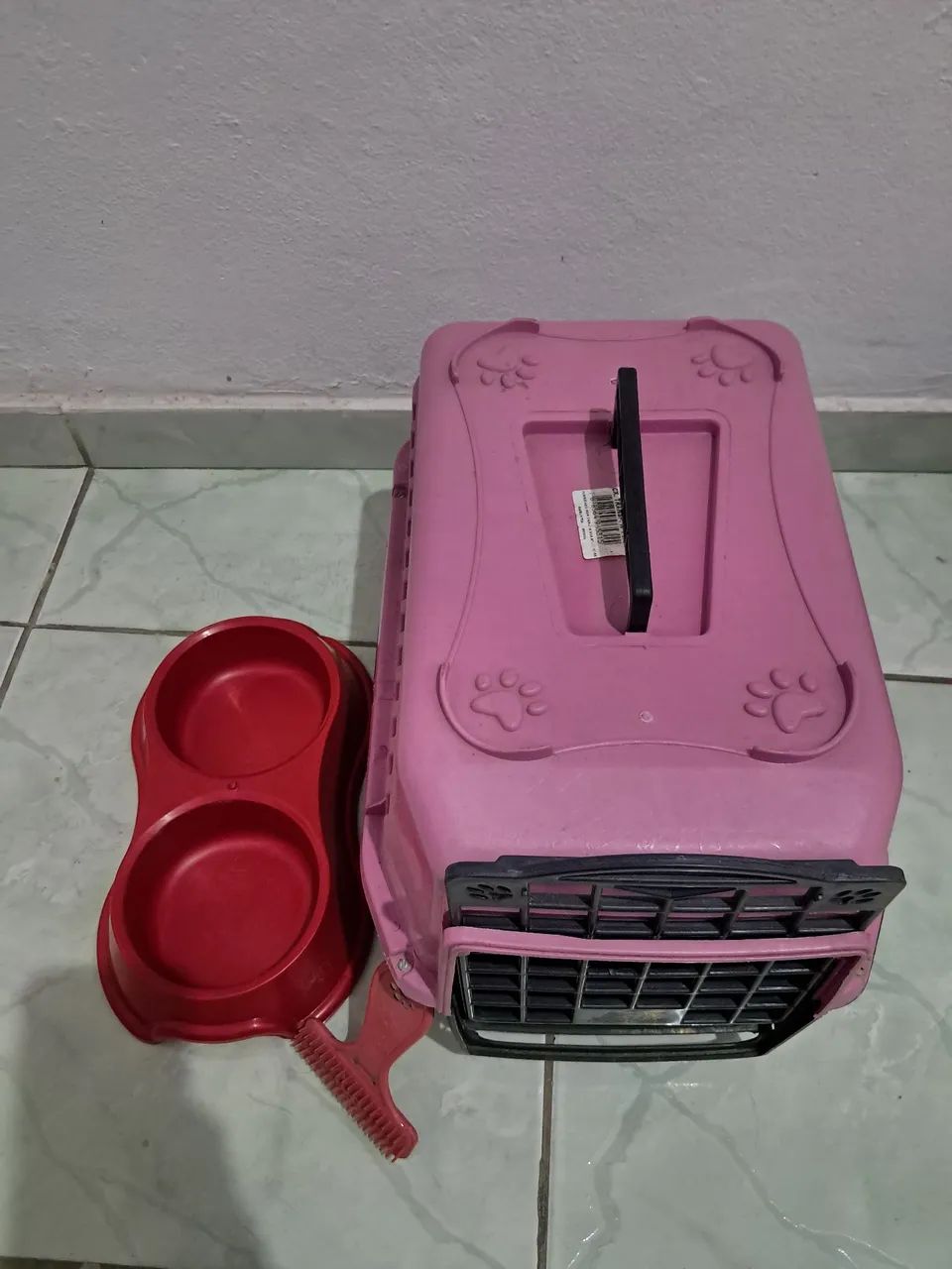 Transporte para pet + potinho de comida - Foto 6