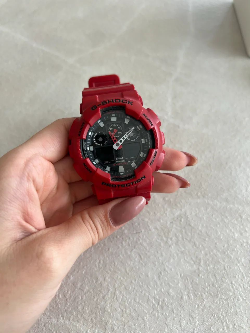 OPORTUNIDADE ÚNICA - Relógio Cássio G-Shock Vermelho 