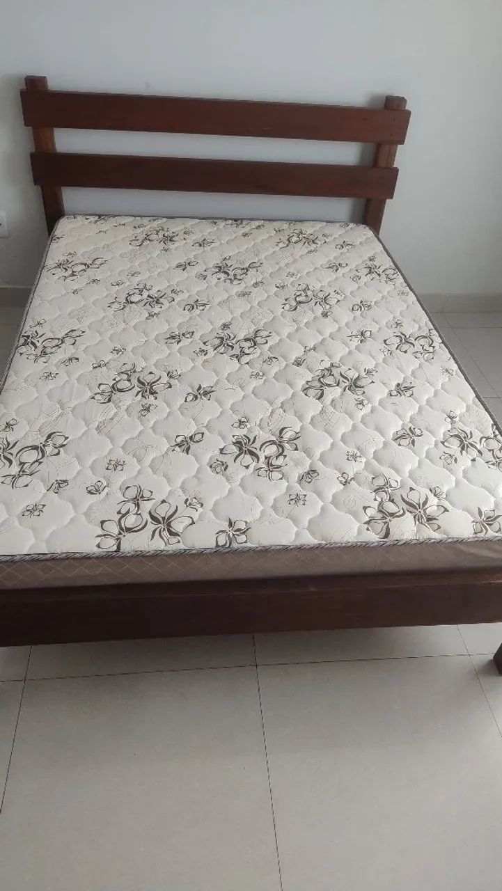 Cama de casal + colchão d45  - Foto 2
