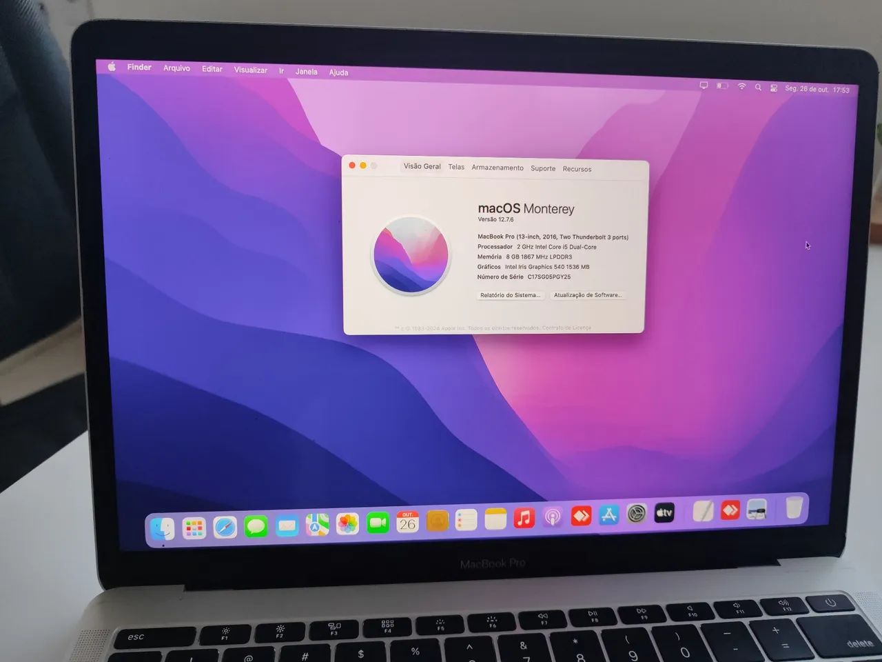 Apple MacBook Pro 13? 2016 | 8GB RAM | SSD 256GB | Conservado - Foto 2